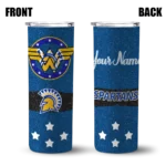 customized-san-jose-state-spartans-star-cluster-blue-skinny-tumbler-best-selling-3.webp