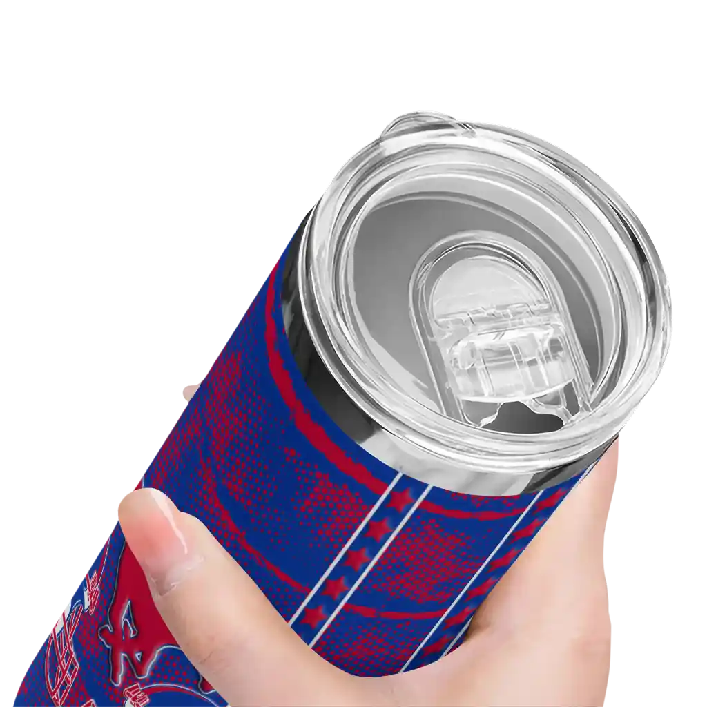 customized-smu-mustangs-chevron-patch-blue-skinny-tumbler-high-quality.webp