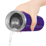 customized-smu-mustangs-chevron-patch-blue-skinny-tumbler-best-selling.webp