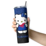 customized-smu-mustangs-hello-kitty-blue-black-skinny-tumbler-best-selling.webp