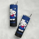 customized-smu-mustangs-hello-kitty-blue-black-skinny-tumbler-best-selling.webp