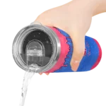 customized-smu-mustangs-pixel-fade-blue-skinny-tumbler-best-selling-1.webp