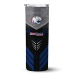 customized-south-alabama-jaguars-hexagon-honeycomb-blue-black-skinny-tumbler-best-selling.webp