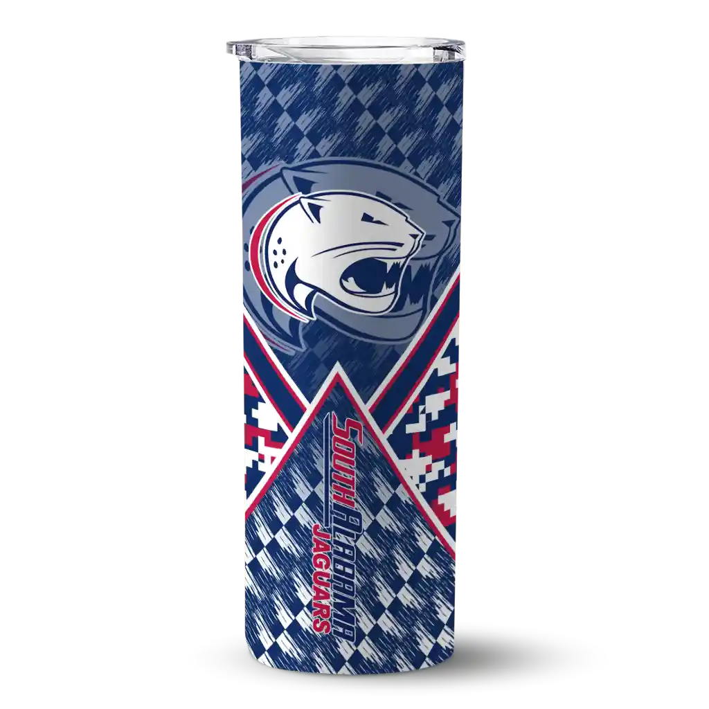 customized-south-alabama-jaguars-monogram-burst-blue-white-skinny-tumbler-best-selling.webp customized south alabama jaguars monogram burst blue white skinny tumbler best selling