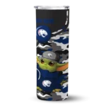 customized-south-alabama-jaguars-yoda-camo-blue-black-skinny-tumbler-best-selling-1.webp