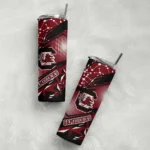 customized-south-carolina-gamecocks-helmet-clash-garnet-skinny-tumbler-best-selling.webp