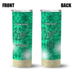 customized-south-florida-bulls-starburst-tiles-green-skinny-tumbler-best-selling-1.webp