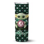 customized-south-florida-bulls-yoda-cozy-green-black-skinny-tumbler-best-selling-2.webp