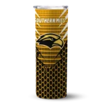 customized-southern-miss-golden-eagles-chevron-stripes-black-skinny-tumbler-best-selling.webp