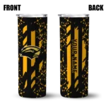 customized-southern-miss-golden-eagles-star-pop-black-skinny-tumbler-best-selling.webp