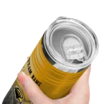 customized-southern-miss-golden-eagles-swirl-texture-black-skinny-tumbler-best-selling-1.webp