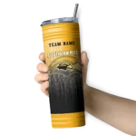 customized-southern-miss-golden-eagles-swirl-texture-black-skinny-tumbler-best-selling-1.webp