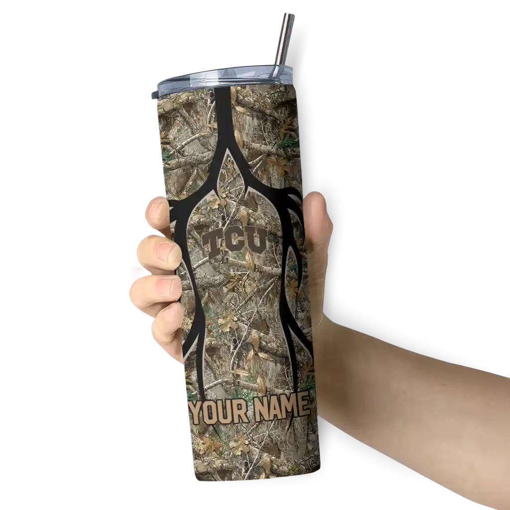customized-tcu-horned-frogs-antler-flow-camo-skinny-tumbler-premium-grade-1.webp