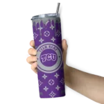 customized-tcu-horned-frogs-camo-streak-purple-skinny-tumbler-best-selling.webp