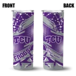 customized-tcu-horned-frogs-helmet-clash-purple-skinny-tumbler-best-selling.webp
