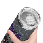 customized-tcu-horned-frogs-kiss-band-grey-skinny-tumbler-best-selling.webp