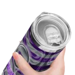 customized-tcu-horned-frogs-patterned-waves-purple-skinny-tumbler-best-selling.webp