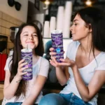 customized-tcu-horned-frogs-patterned-waves-purple-skinny-tumbler-best-selling.webp