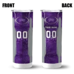 customized-tcu-horned-frogs-stacked-diamond-purple-skinny-tumbler-best-selling.webp