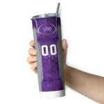 customized-tcu-horned-frogs-stacked-diamond-purple-skinny-tumbler-best-selling.webp