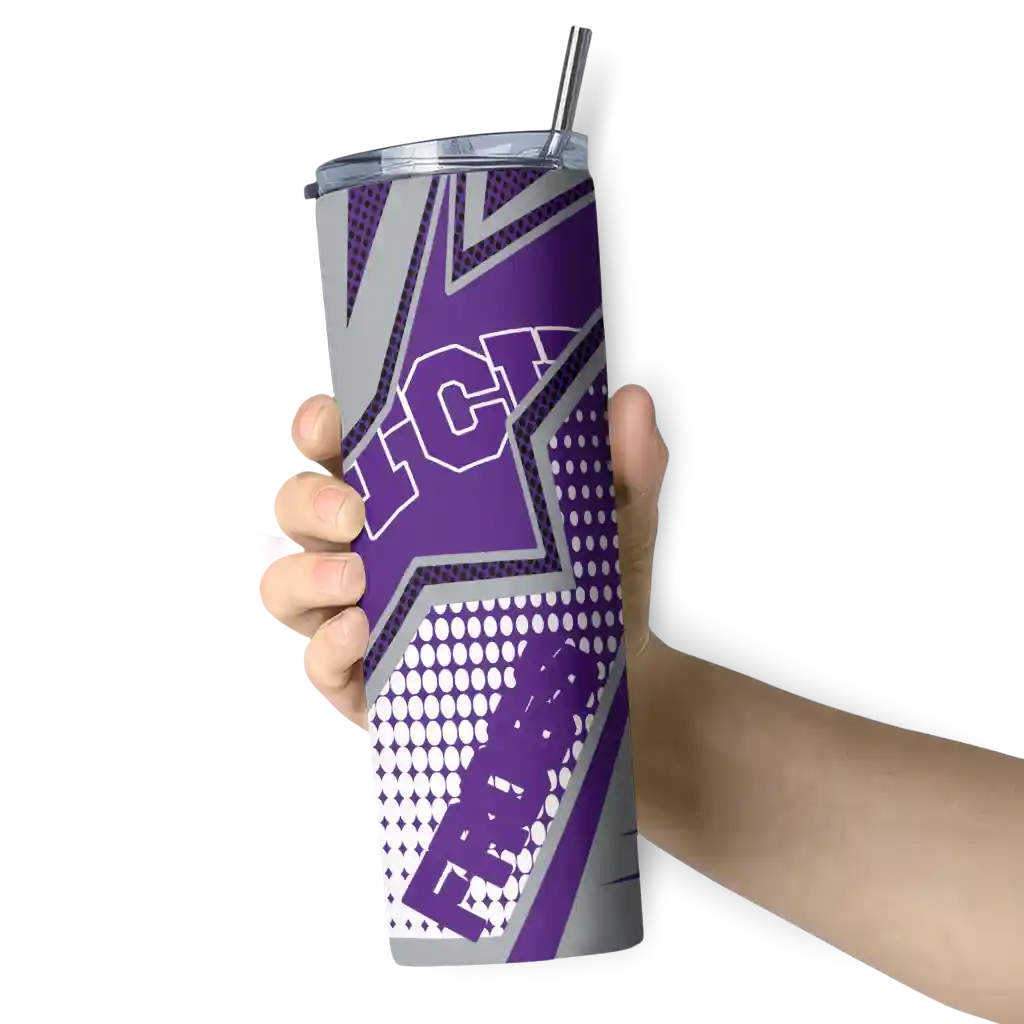 customized-tcu-horned-frogs-web-stripes-purple-white-skinny-tumbler-premium-grade.webp