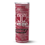 customized-temple-owls-chevron-patch-red-skinny-tumbler-best-selling.webp