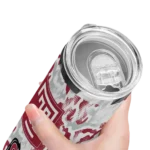 customized-temple-owls-claw-marks-red-white-skinny-tumbler-best-selling.webp