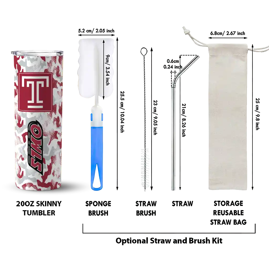 customized-temple-owls-claw-marks-red-white-skinny-tumbler-new-arrival.webp