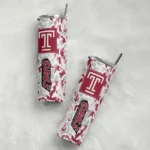 customized-temple-owls-claw-marks-red-white-skinny-tumbler-best-selling.webp