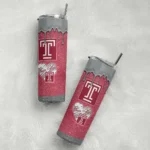 customized-temple-owls-pixel-fade-red-skinny-tumbler-best-selling-1.webp