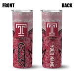 customized-temple-owls-spiral-burst-print-red-skinny-tumbler-best-selling.webp