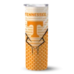customized-tennessee-volunteers-chevron-stripes-orange-skinny-tumbler-best-selling.webp