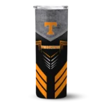 customized-tennessee-volunteers-hexagon-honeycomb-orange-black-skinny-tumbler-best-selling.webp