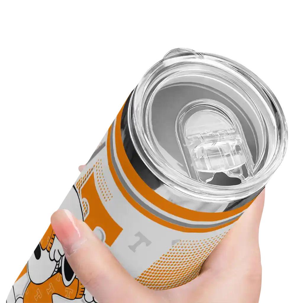 customized-tennessee-volunteers-snoopy-dog-orange-white-skinny-tumbler-high-quality-1-3.webp