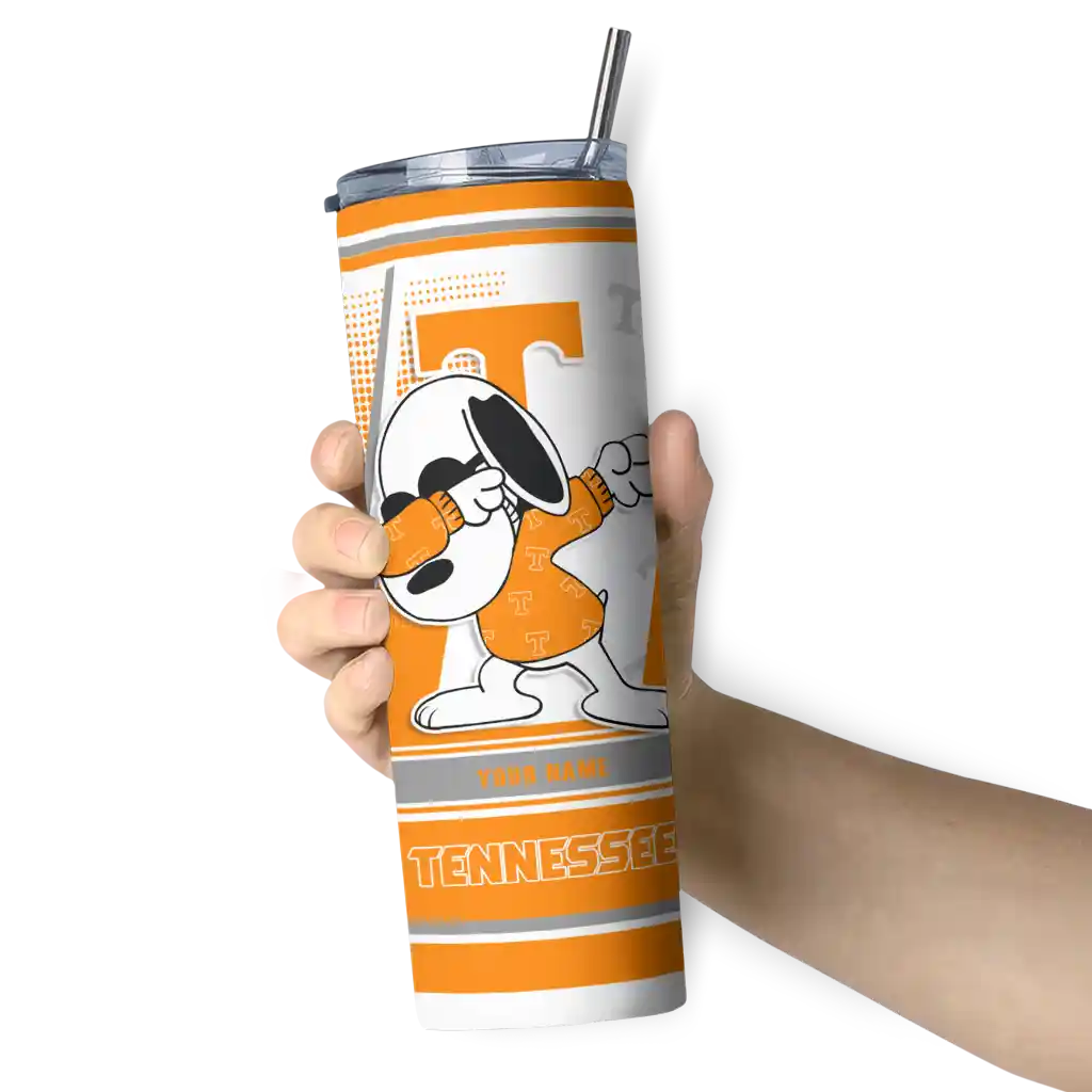customized-tennessee-volunteers-snoopy-dog-orange-white-skinny-tumbler-premium-grade-1-3.webp