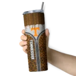 customized-tennessee-volunteers-sparkle-drip-orange-skinny-tumbler-best-selling.webp