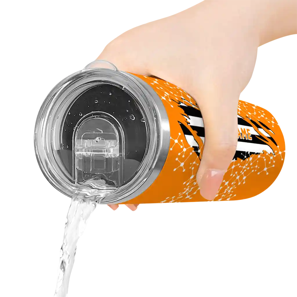 customized-tennessee-volunteers-star-pop-orange-black-skinny-tumbler-latest-model.webp