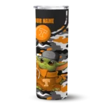 customized-tennessee-volunteers-yoda-camo-orange-black-skinny-tumbler-best-selling.webp