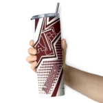 customized-texas-am-aggies-web-stripes-maroon-white-skinny-tumbler-best-selling.webp