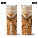 customized-texas-longhorns-spiral-burst-print-orange-skinny-tumbler-best-selling.webp