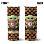 customized-texas-longhorns-yoda-cozy-orange-black-skinny-tumbler-best-selling.webp