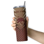 customized-texas-state-bobcats-chevron-stripes-maroon-skinny-tumbler-best-selling.webp