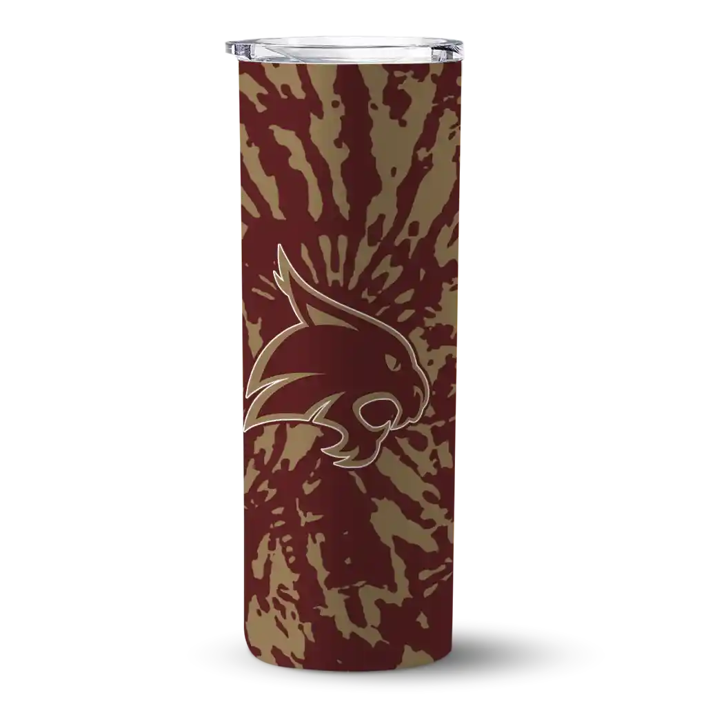 customized-texas-state-bobcats-metallic-grid-maroon-skinny-tumbler-best-selling.webp customized texas state bobcats metallic grid maroon skinny tumbler best selling