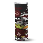 customized-texas-state-bobcats-yoda-camo-maroon-black-skinny-tumbler-best-selling-1.webp