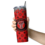 customized-texas-tech-red-raiders-camo-streak-red-skinny-tumbler-best-selling.webp