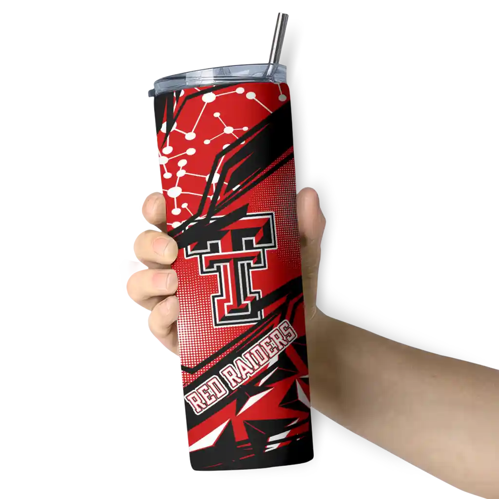 customized-texas-tech-red-raiders-helmet-clash-red-skinny-tumbler-premium-grade.webp