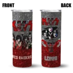 customized-texas-tech-red-raiders-kiss-band-black-skinny-tumbler-best-selling-1.webp