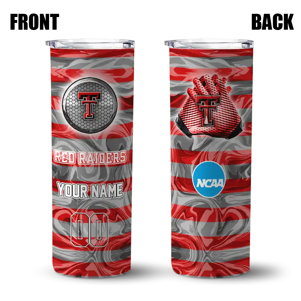customized-texas-tech-red-raiders-patterned-waves-red-skinny-tumbler-fashion-forward.webp