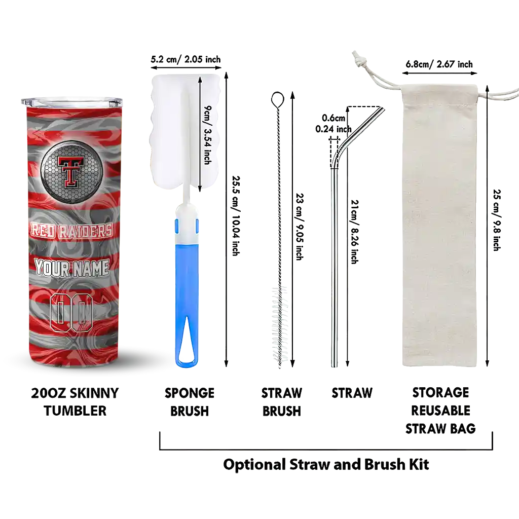 customized-texas-tech-red-raiders-patterned-waves-red-skinny-tumbler-new-arrival.webp