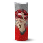 customized-texas-tech-red-raiders-sparkle-lips-red-skinny-tumbler-best-selling-1.webp